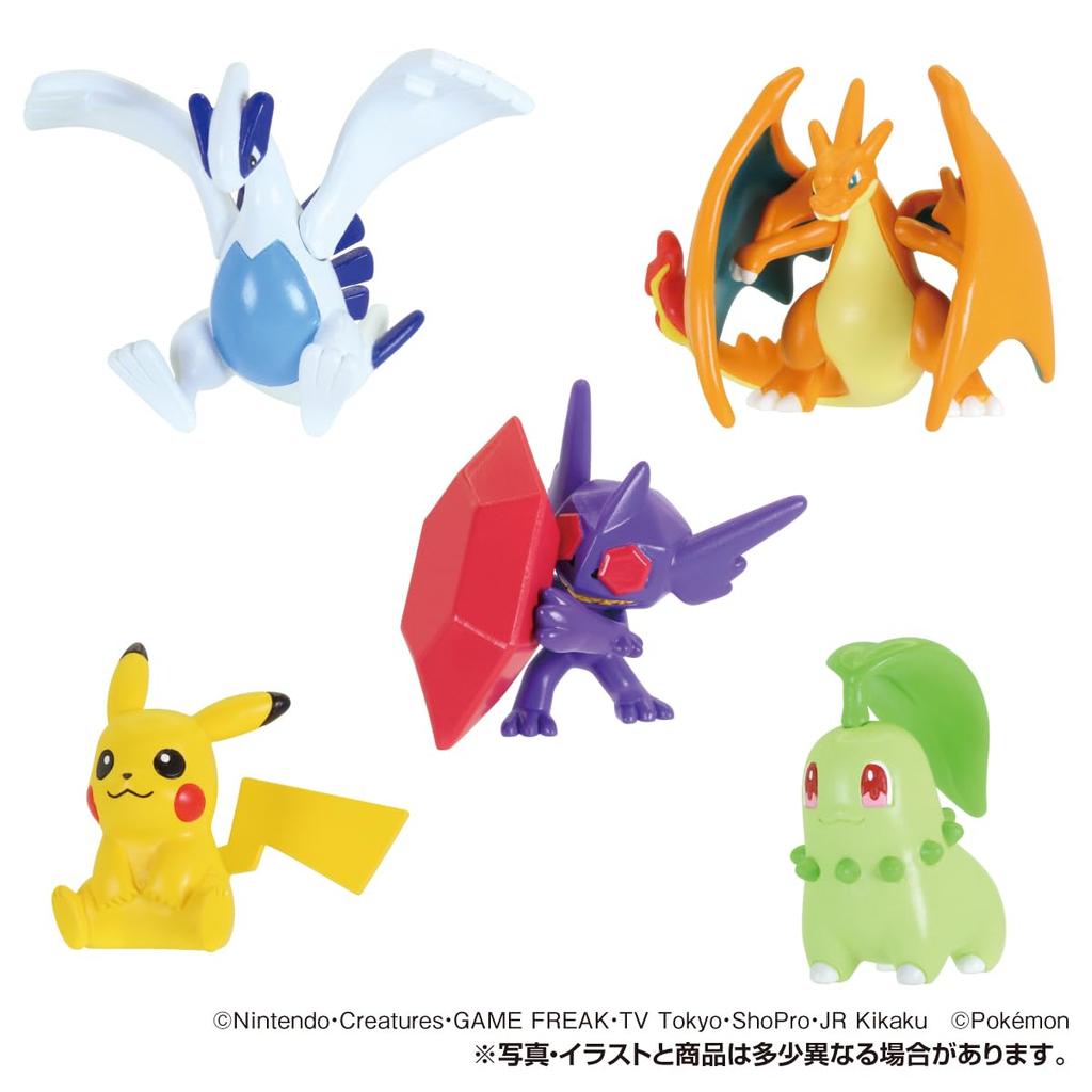 Takara Tomy Arts Get Collection Transcendent Lemon Candy Toy Set of (TAKARATOMY A.R.T.S) Pokémon Gum, Sky, Flavor, [Box 10]