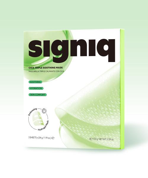 [SIGNIQ] Cica Soothing Gel Mask Pack - 3 Sheets