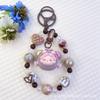 Flocking Wizard Cute Grain Mobile Phone Chain Keychain Bag Doll Pendant Accessories