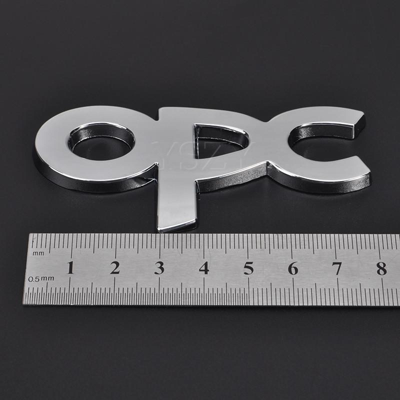 Metal Car Sticker Badge Emblem Decals for Opel OPC Astra Zafira Antara Corsa Combo Meriva Insignia R Aglia Mokka X Adam Ampera