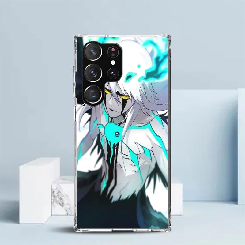 Bleach Ulquiorra Cifer 4 Phone Case For Samsung Galaxy S24 S25 Edge S26 Ultra S22 S23 Plus S21 + S20 FE Soft TPU Back Cover Gala