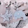 Chaveiro Estrela Doce Golfinho Musical Charms de Celular Capas Pingente Para Mochila iPhone 16 Promax Airpods Fones de Ouvido Corrente Legal
