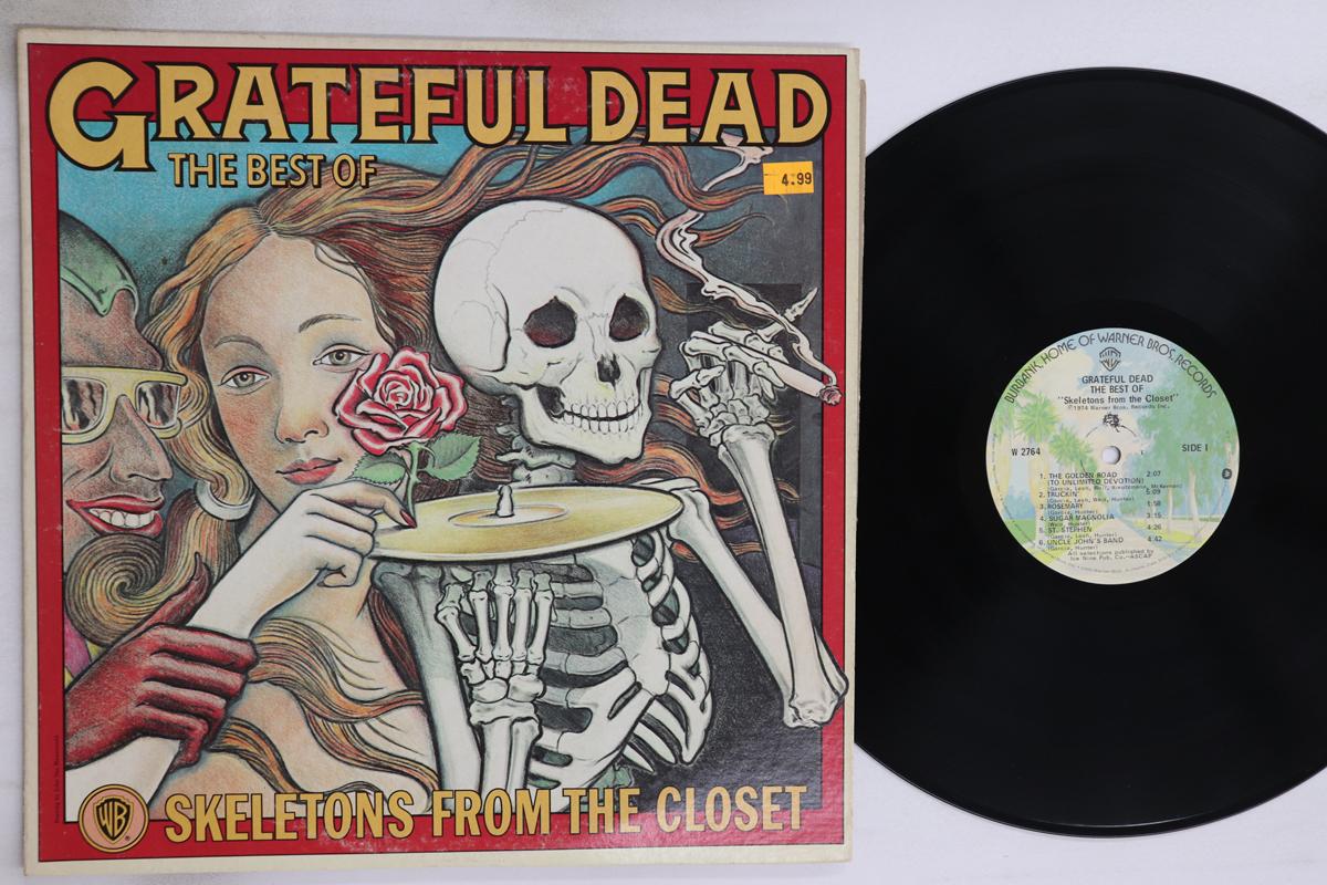 

LP Record GRATEFUL DEAD - Best Of The Grateful Skeletons From W2764 WARNER BROS 1974 US Rock Used