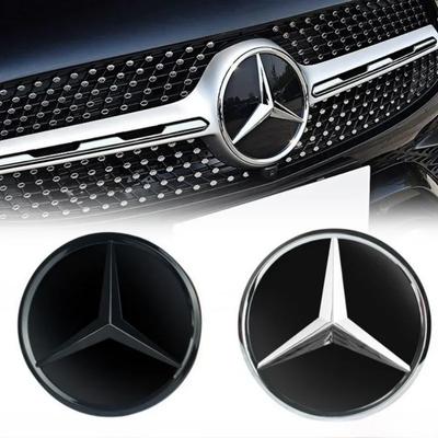 C200 E200 Pro Mercedes Benz Pro Mercedes-Benz W164 Třída ML Před rokem 2013 185mm 3D ABS logo Hvězda na přední mřížce znak odznak zrcadlo