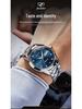 Jinshidun Men's Tungsten Steel Automatic Waterproof Mechanical Watch