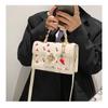 2024 Exquisite Small Bags Women New Fashion Versatile Messenger Bag Sweet Cherry Square Chains Crossbody Bags Wallet  Purse