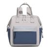 Schoolbag new contrasting color mommy bag small backpack female college student schoolbag large capacity travel commuter schoolbag outdoor backpack
