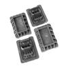 4pcs Black Car Jack Pad Under Support Pads 51717169981 for BMW 1 3 4 6 Series Rubber Auto Jack Point Support Plug Lift 2007-2016