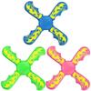 Interactive Children Boomerang Soft Four-leaf Cross Flying Disc Spinner Four-Bladed  Outdoor Toys