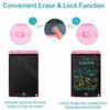 8.5 Inch LCD Writing Tablet Reusable Magic Drawing Board with Stylus Erasable Doodle Pad Toys For Kids 3-8 Years Girls Boys Christmas Birthday gifts
