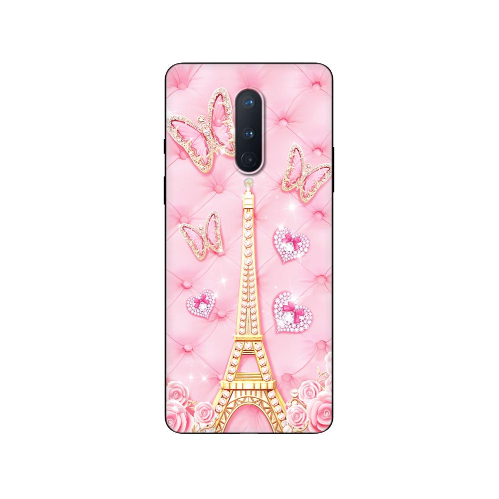 For OnePlus 8 Case For OnePlus 8 Pro Case For OnePlus 8T Case Silicon Phone Back Cover For One Plus 8 T 8Pro 5G Black Tpu Case