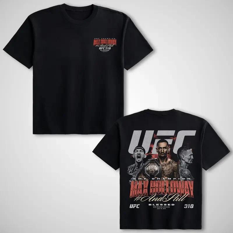 UnderDoz MAX HOLLOWAY UFC 318 CHAMPION TEE, Unisex Graphic Tee T-Shirt XXXXL