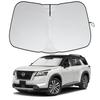 FÜR Nissan Pathfinder 2024 Auto Windschutzscheiben-Sonnenschutzabdeckung Frontscheiben-Sonnenschutz Visier UV-Schutz Kappe Auto Zubehör