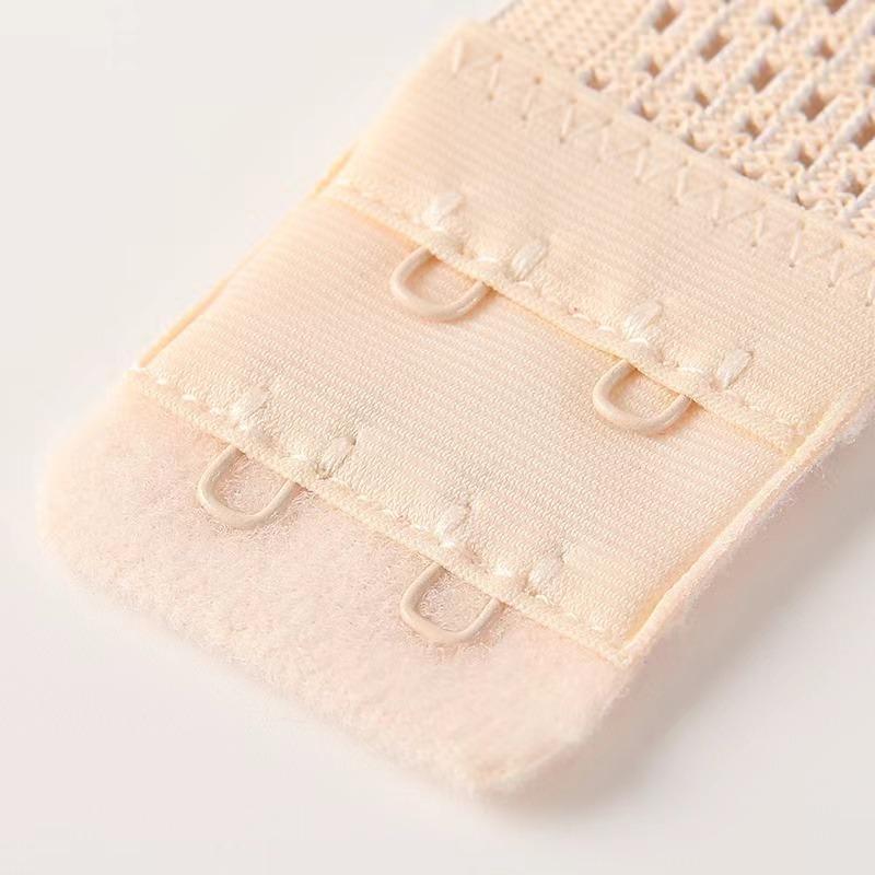 Set 2Rows 2Hooks Bra Extender for Women's Elastic Bra Extension Strap Hook Clasp Expander Adjustable Belt Buckle Underwear