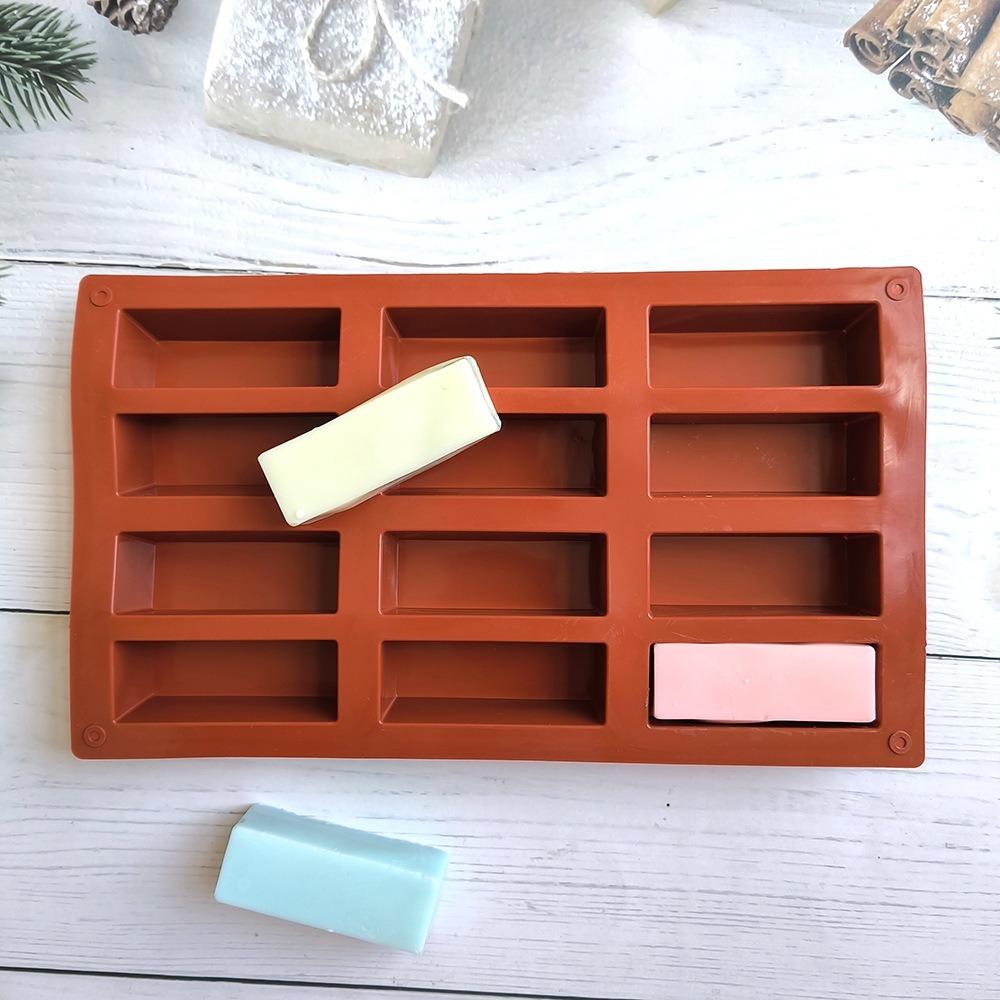 Silicone Brownie Molds Easy To Release Protein Bars Maker Reusable Baking Mould Tray for Kitchen