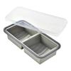 Large Ice Cube Freezer Molds-Soup,Silicone Freezer Tray with Lid Sauce,leftovers,Homemade Meal Prep Freezing Storage Containers