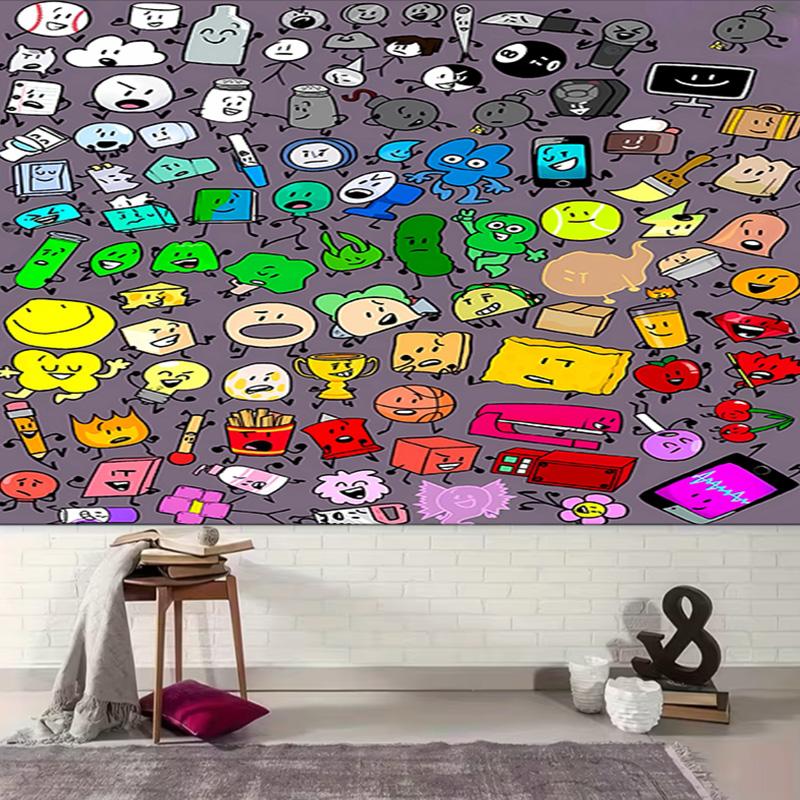 1pc Inanimate Insanity1 Tapestry, Living Room, Bedroom, Office, Party Decor, Ideal Festive Gift