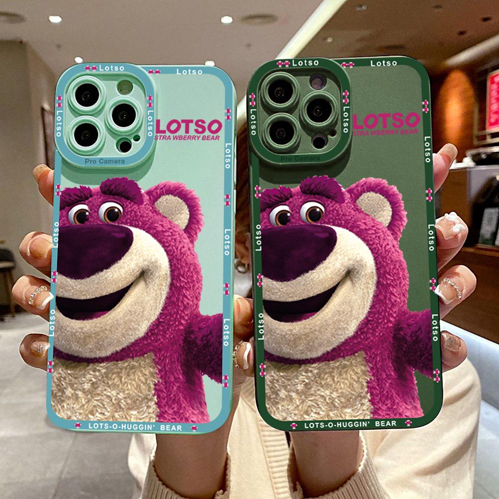 

Новый мультяшный медведь Лотсо, мягкий резиновый корпус, защитный противоударный чехол для полнообъективной камеры для Vivo