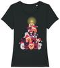 Christmas Tree Dogs T-Shirt Mens Womens Tees Top Womens Funny Dog Gift Organic Cotton Mum Ladies Xmas