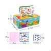 Sensory Pull Along Toddler Tissue Box Crinkle Papers for Boys Girls