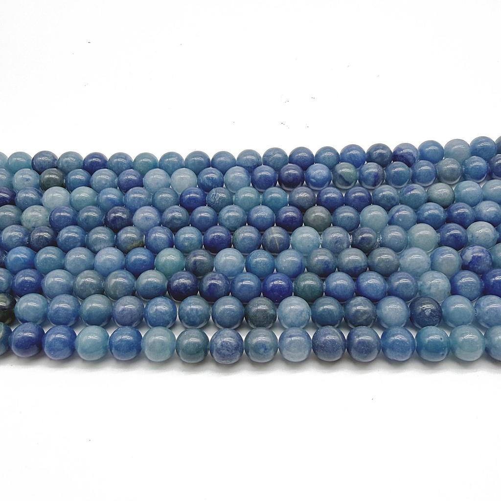 Natural Green Aventurine Round Beads for DIY Jewelry - Bracelet & Necklace Making