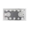 2026 New Sanding Pad Hook&Loop Replacement Plate for Electric Orbital Sander Polishing Backing Sanding Disc 225x115mm
