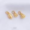 Vietnam Sand Gold Lotus Seed Pod Pendant & Red Rope Bracelet Charm - Strong Color Retention for DIY Jewelry