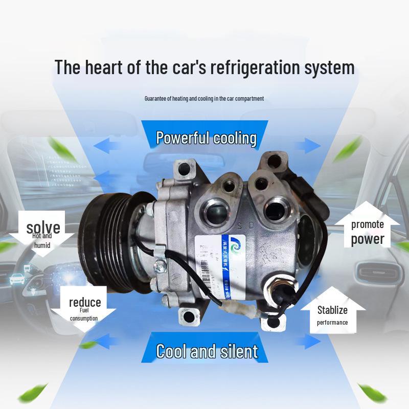 Compatible Air Conditioning Compressor Pump for BYD F3/F0/F6/L3/G3/G6/M6/S6/S7/Suri 1.5T/Song/Qin