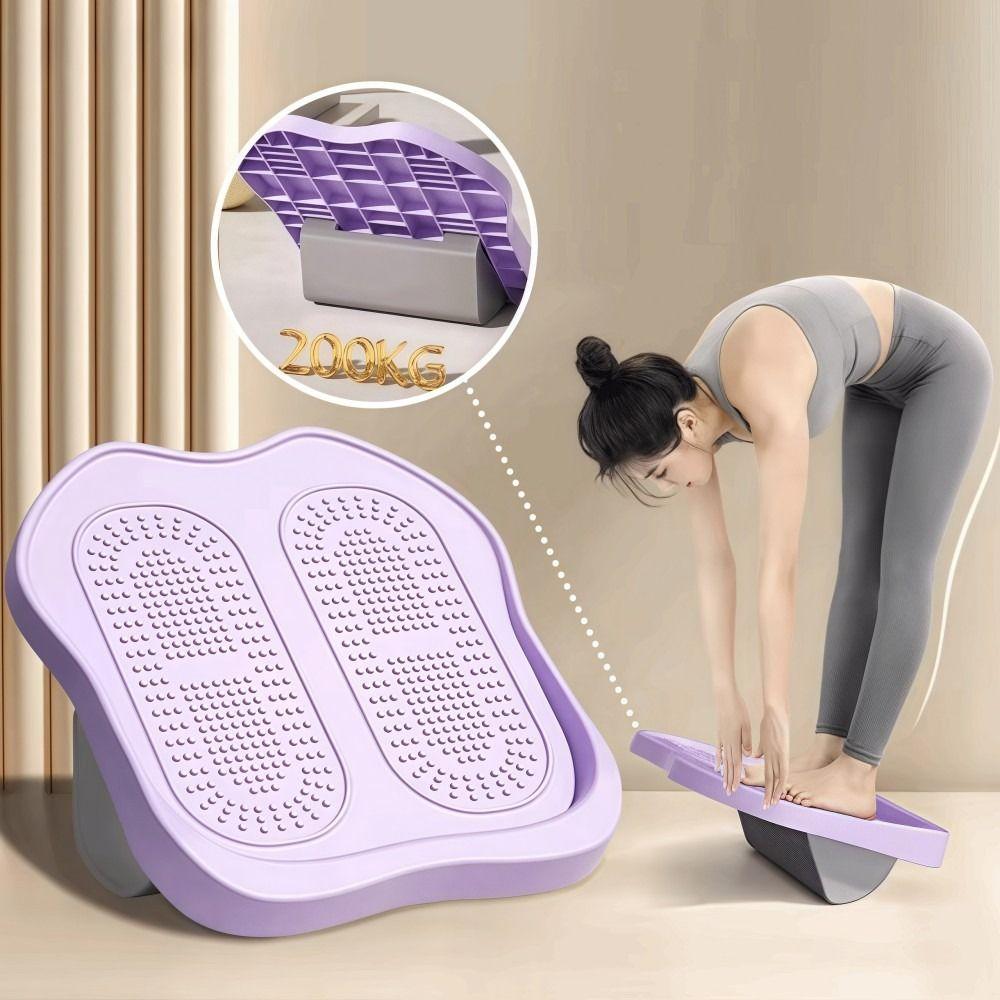 Adjustable Calf Stretching Board Leg-Slimming Exercise Pedal Plantar Fasciitis Relief