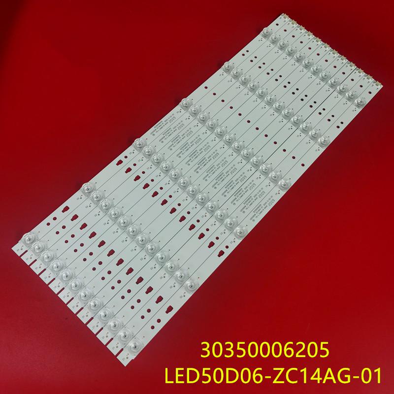 

Лента светодиодной подсветки на 6 ламп для телевизора 50 50A6M LE50A7100L MTV-5031LTA2 LED50D6-01(К) LED50D06-ZC14AG-01 ZC14 ​​30350006202 V500HJ1-PE8