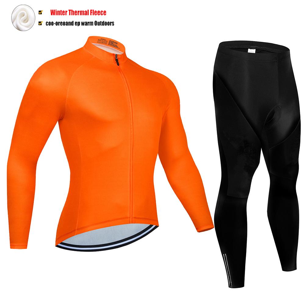 Winter Fleece Herren 2026 Radtrikot Sets Mountainbike Kleidung Wear Ropa Ciclismo Rennrad Kleidung Team Radsportanzug