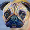 5D DIY Diamond Painting Dog Diamond Embroidery Animal Scenery Cross Stitch Full Round Drill Home Decor Manual Art Gift