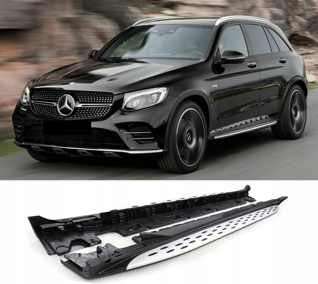 Side Steps Running Boards Sides Mercedes Glc X253 C253