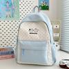 Schoolbag Japanese Ins New High-value Fresh College Style Backpack Junior High School Student Schoolbag Lightweight Large-capacity Backpack