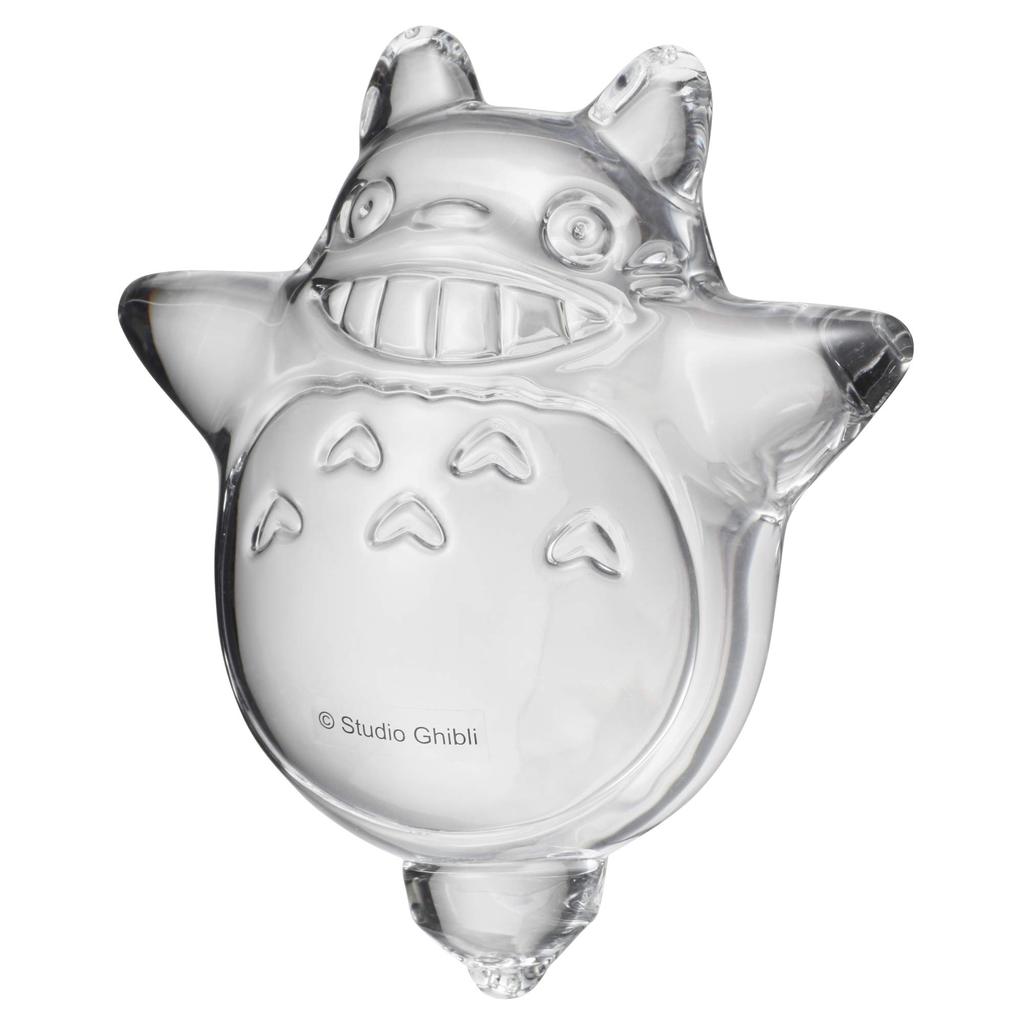 Noritake Paperweight, Width 10cm, My Neighbor Totoro, Totoro Piece, Crystal Glass, 95076/LMG
