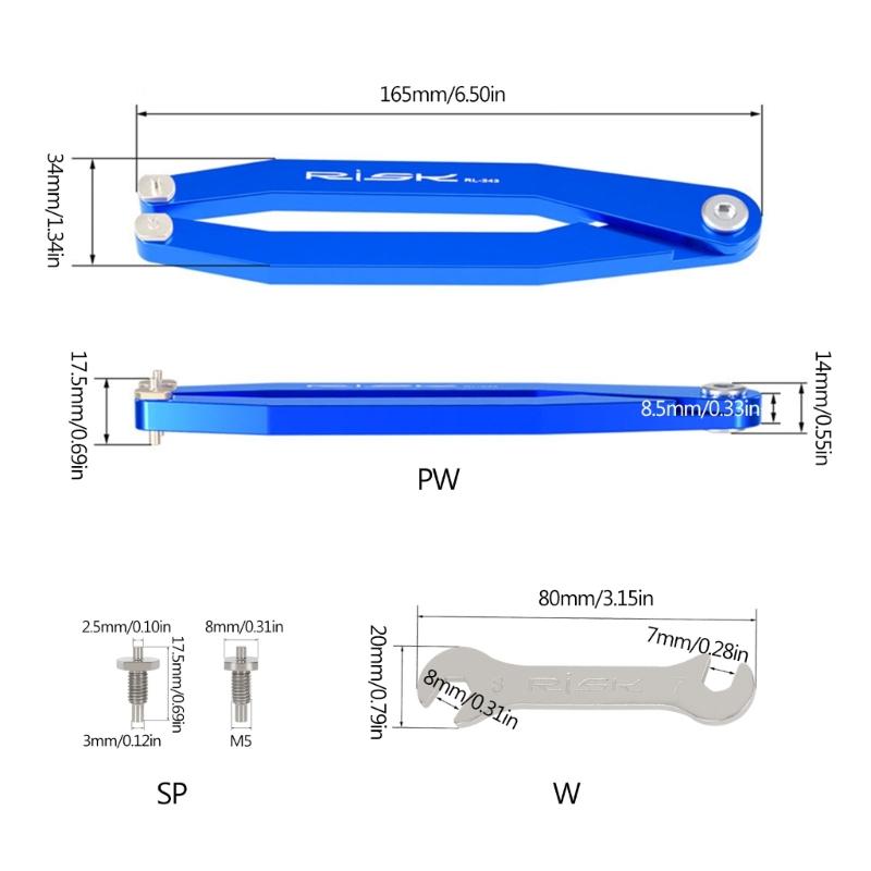 Bike Cranks Arms Cap Pin Spanner Freewheels Pin Wrench For GX DUB Repair Tools