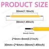 10~1200pcs 3V Filament LED 38mm LEDS Edison Light Bulb Decoration Home Wedding Party Camping Lighting Diod Accessories