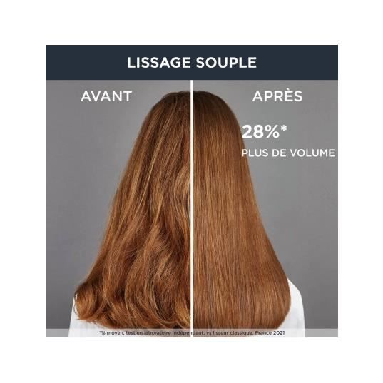 Lisseur ROWENTA - SF4650F0 - 8 Températures - Générateur Ionique - Brosse Intégrée