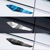 POOR1 2pcs Metal Side Wing Car Badge Emblem Stickers For Citroen C4 C3 C5 C1 C2 DS3 Berlingo Celysee C6 VTS Picasso Auto Accessories