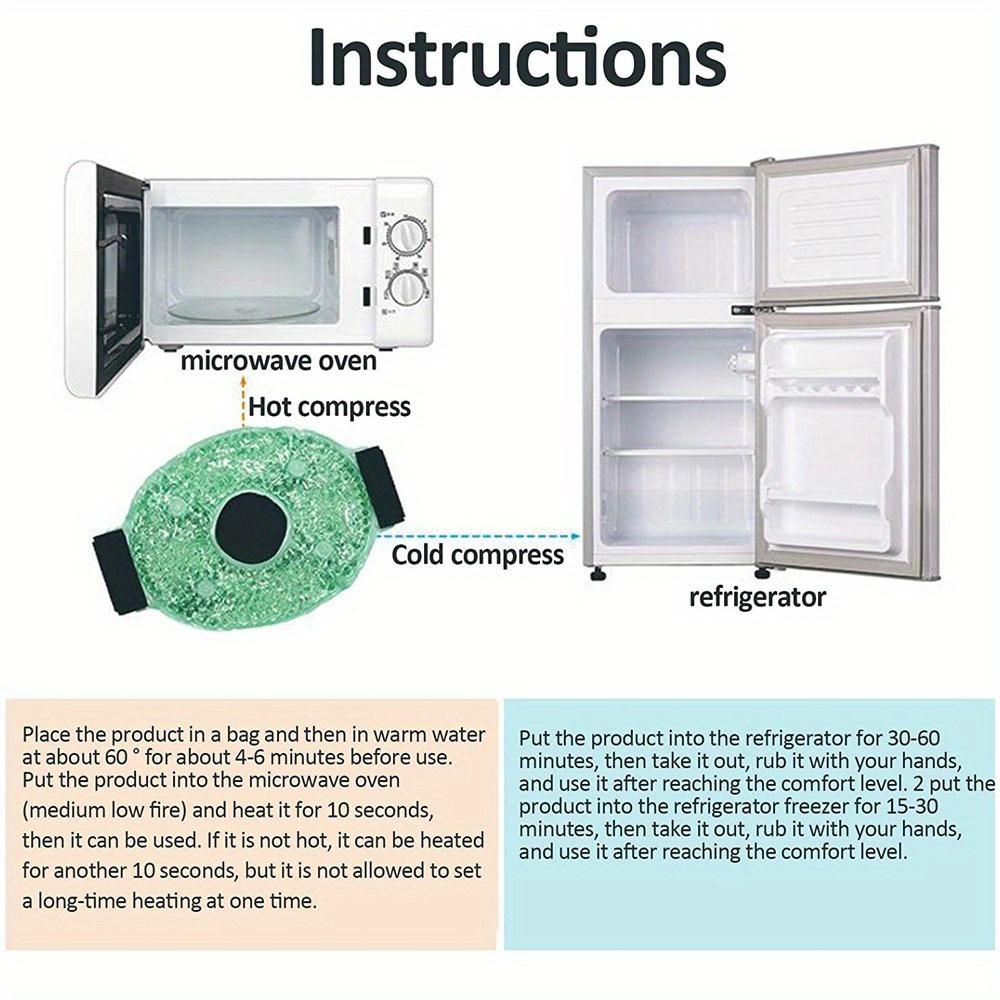 1/2Pcs Reusable Hot Cold Gel Ice Pack For Knee Ankles Head Shoulders Injuries Soothing Sports Wrap