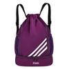 Drawstring Basketball Bag with Wet/Dry Separation, Large Capacity for Sports, Travel, Outdoor Activities.