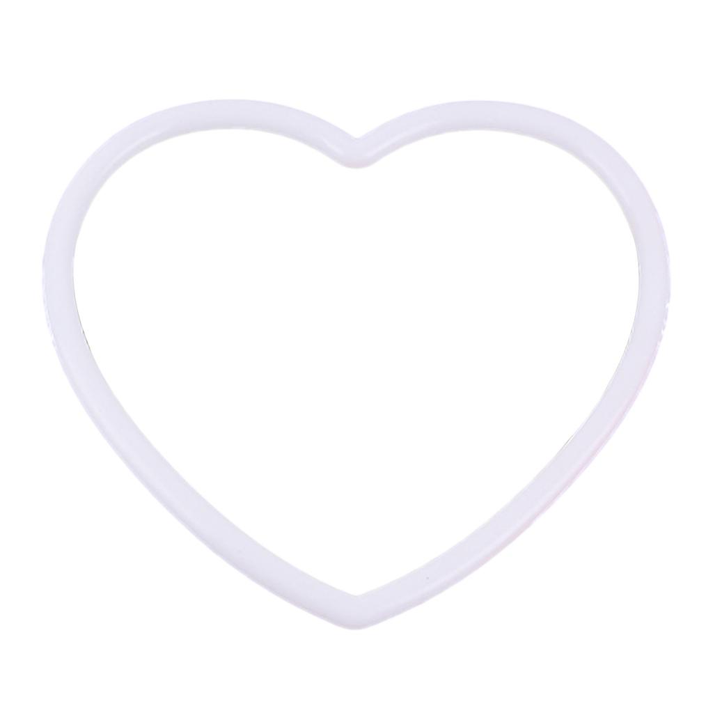 Traumfänger Kreisringe Herzförmige Makramee-Ringe Zubehör DIY Windspiel Handgefertigter Schmuck Bastelbedarf