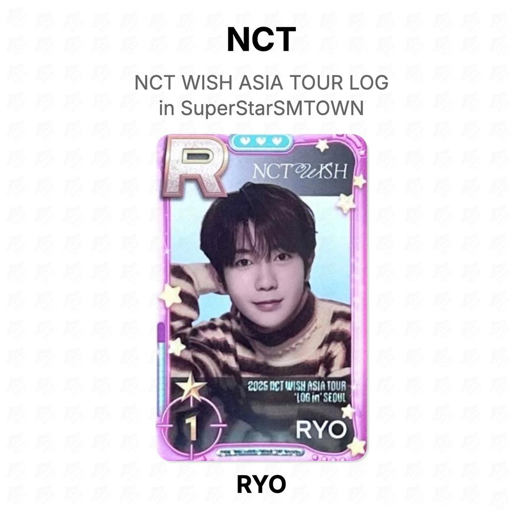 NCT WISH ASIA TOUR LOG in SuperStarSMTOWN Official Photocard