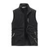 2025 Windproof Fleece Vest - Velvet-Lined, Thick, Warm, Stand-Up Collar, Sleeveless for Autumn & Winter
