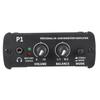 Headphone Amplifier 2CH Stereo Passive Mixer Portable Studio Headphone Amplifier Mixer