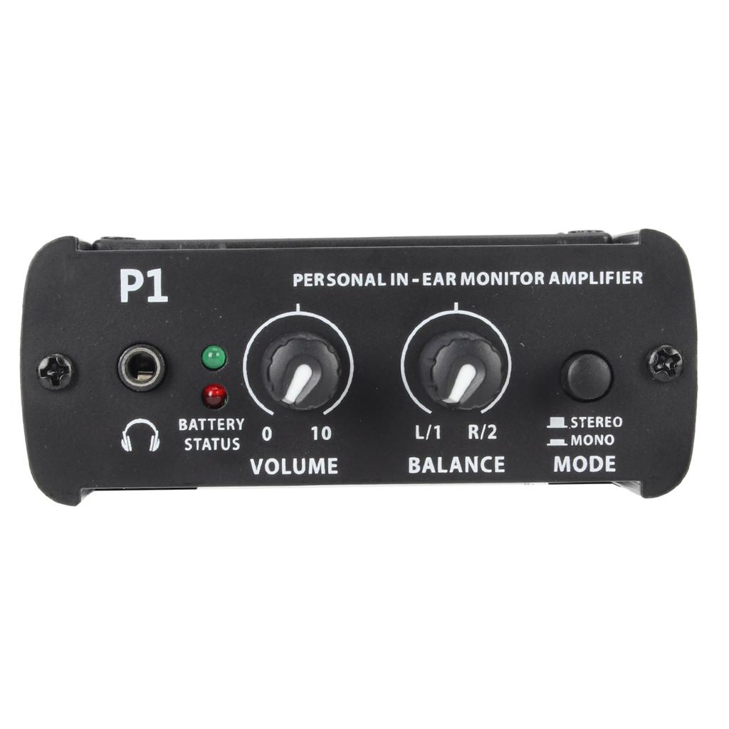 Headphone Amplifier 2CH Stereo Passive Mixer Portable Studio Headphone Amplifier Mixer