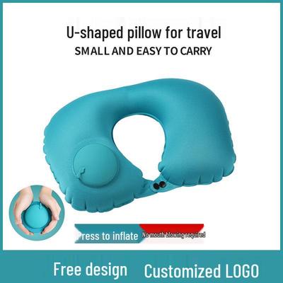 Inflatable U-Shaped Neck Pillow for Outdoor Travel