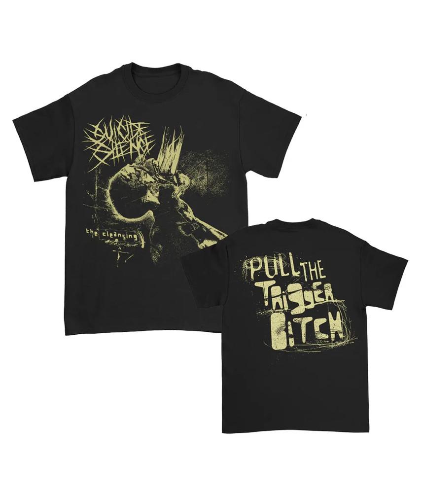 2 СТОРОНЫ Футболка The Cleansing Suicide Silence Черная Унисекс S-5XL Унисекс Футболка S