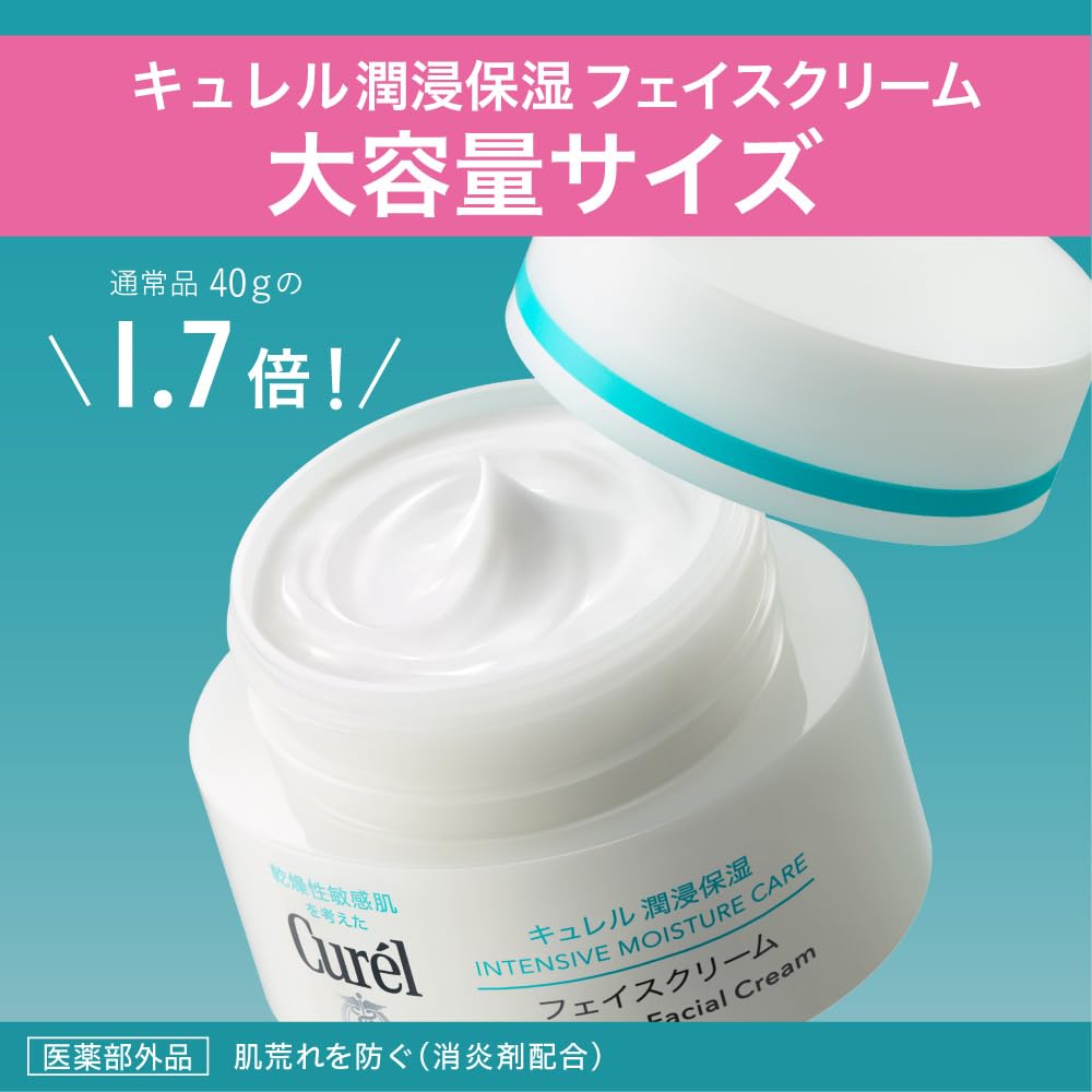 Curel Intense Moisturizing Face Cream 70g [Face Cream]