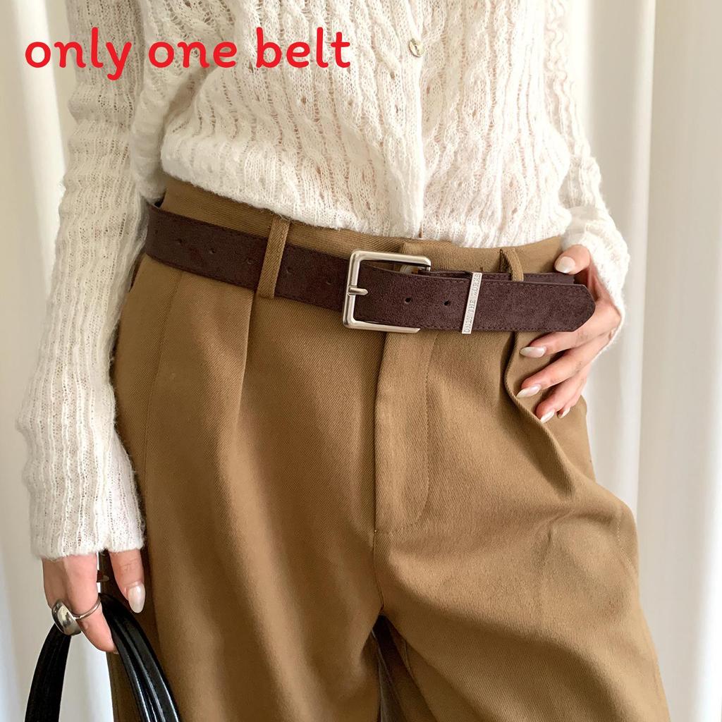 Pu Leather Belt For Women With Classic Pin Buckle For Casual And Office Wear
